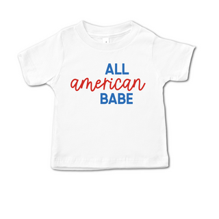 All American Babe 4th of July T-Shirt - Baby and Toddler