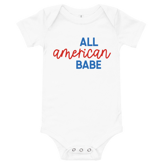 All American Babe 4th of July T-Shirt - Baby Bodysuit