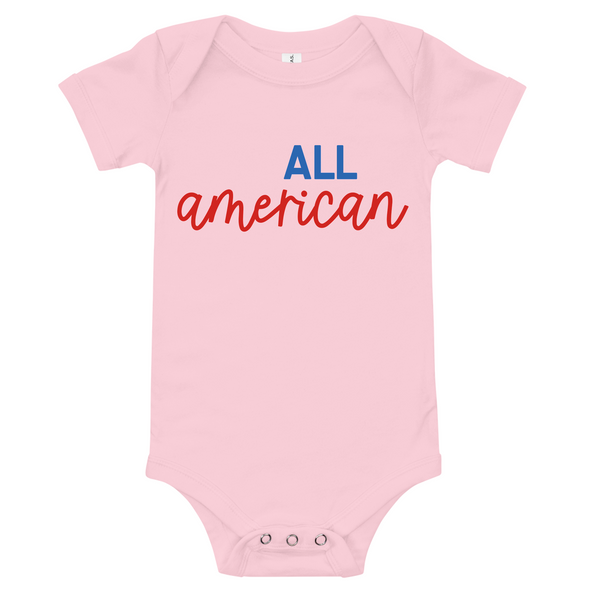 All American 4th of July T-Shirt - Baby Bodysuit