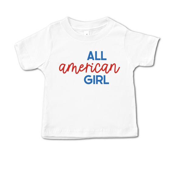 All American Girl 4th of July T-Shirt - Baby and Toddler