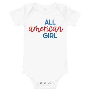 All American Girl 4th of July T-Shirt - Baby Bodysuit