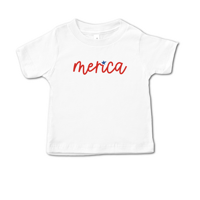 Merica 4th of July T-Shirt - Baby and Toddler