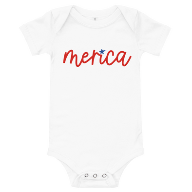 Merica 4th of July T-Shirt - Baby Bodysuit