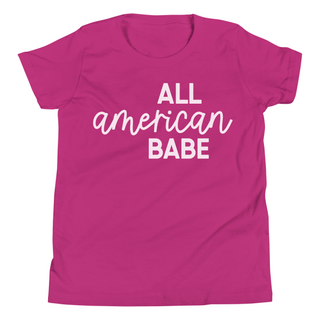 All American Babe 4th of July T-Shirt - Youth