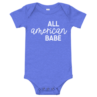 All American Babe 4th of July T-Shirt - Baby Bodysuit