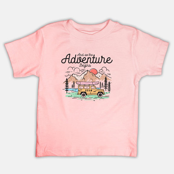 And So The Adventure Begins - Toddler Tee