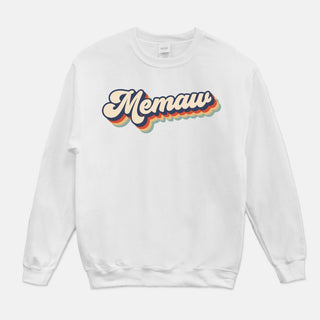 Memaw Retro Sweatshirt