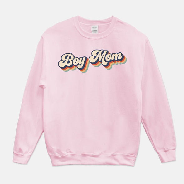 Boy Mom Retro Sweatshirt
