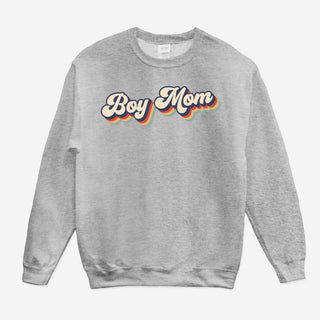 Boy Mom Retro Sweatshirt