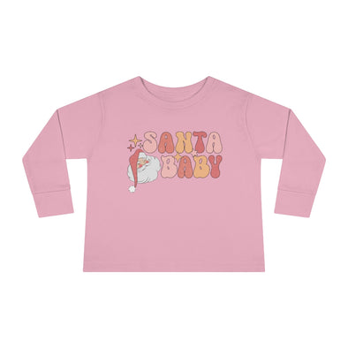 Santa Baby - Toddler Long Sleeve Tee