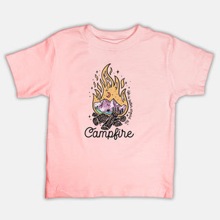 Life is Better Around the Campfire - Toddler Tee