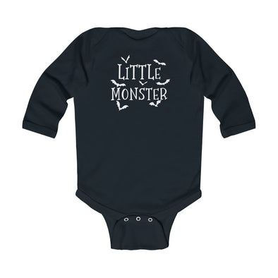 Little Monster Halloween Newborn and Infant Long Sleeve Bodysuit