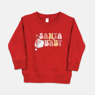 Santa Baby Toddler Sweatshirt