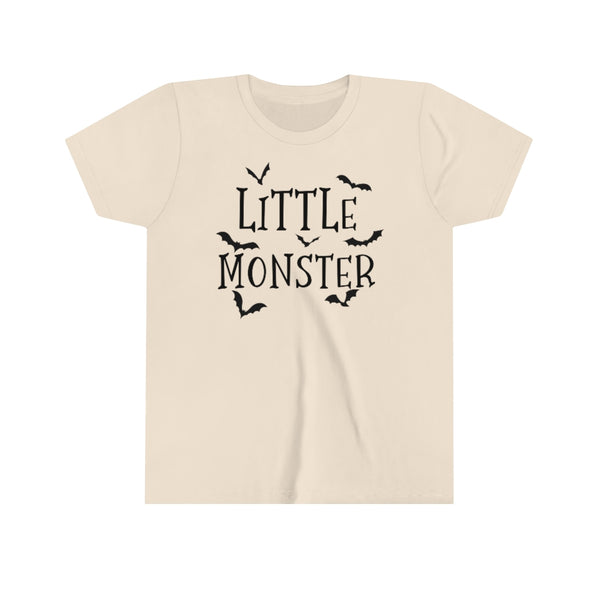 Little Monster Halloween Youth Short Sleeve Tee