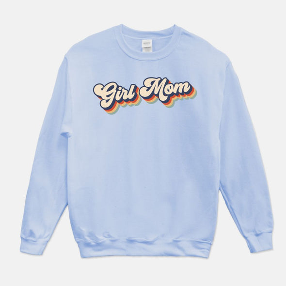 Girl Mom Retro Sweatshirt
