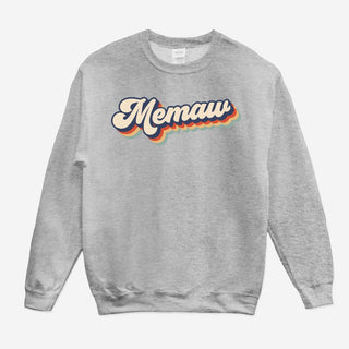 Memaw Retro Sweatshirt