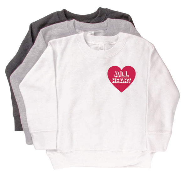 All Heart Valentine Sweatshirt - Toddler