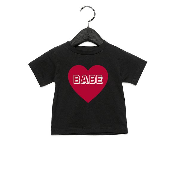 Babe Heart Valentine T-Shirt - Baby and Toddler