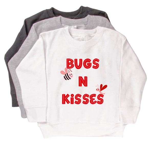 Bugs N Kisses Valentine Sweatshirt - Toddler