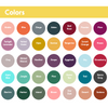custom name flag color chart options