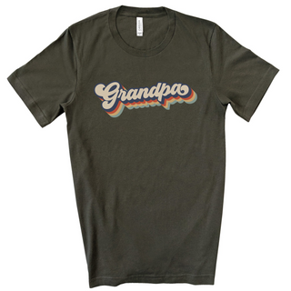 Grandpa Retro Tee - Short Sleeve Tee