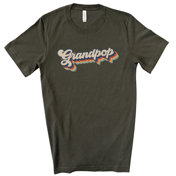 Grandpop Retro Tee - Short Sleeve Tee