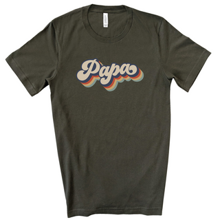 Papa Retro Tee - Short Sleeve Tee