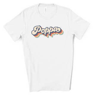 Poppa Retro Tee - Short Sleeve Tee