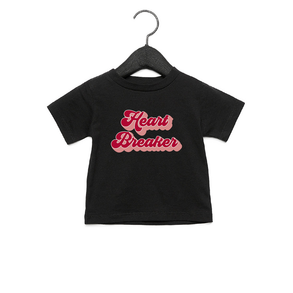 Heart Breaker Retro T-Shirt - Baby and Toddler