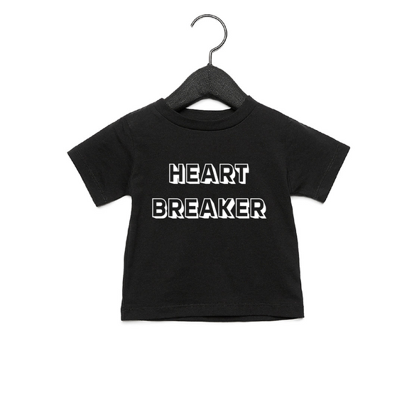 Heart Breaker Outline T-Shirt - Baby and Toddler