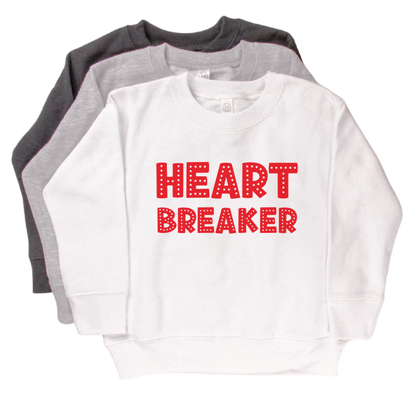 Heart Breaker Valentine Sweatshirt - Toddler