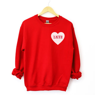 Heart Love Valentine Sweatshirt