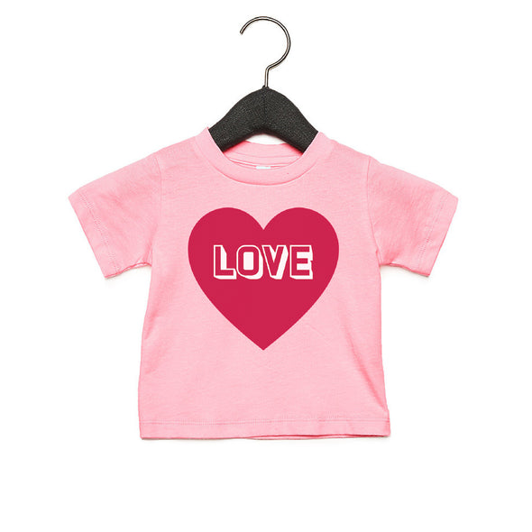 Heart Love T-Shirt - Baby and Toddler