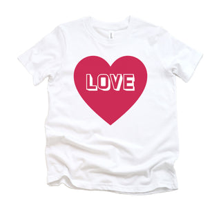 Love Heart Valentine T-Shirt - Youth