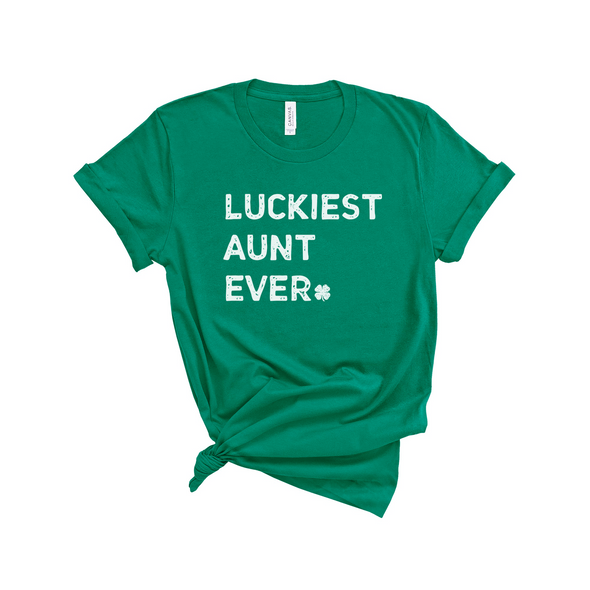 Luckiest Aunt Ever St. Patrick's Day T-Shirt