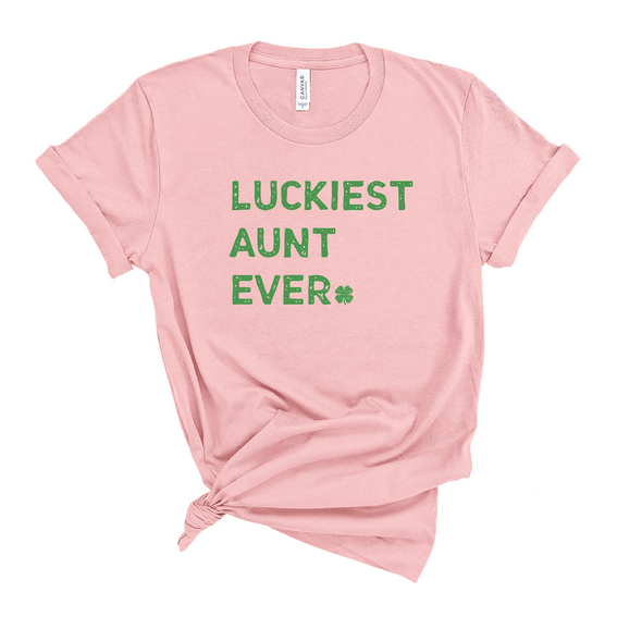 Luckiest Aunt Ever St. Patrick's Day T-Shirt
