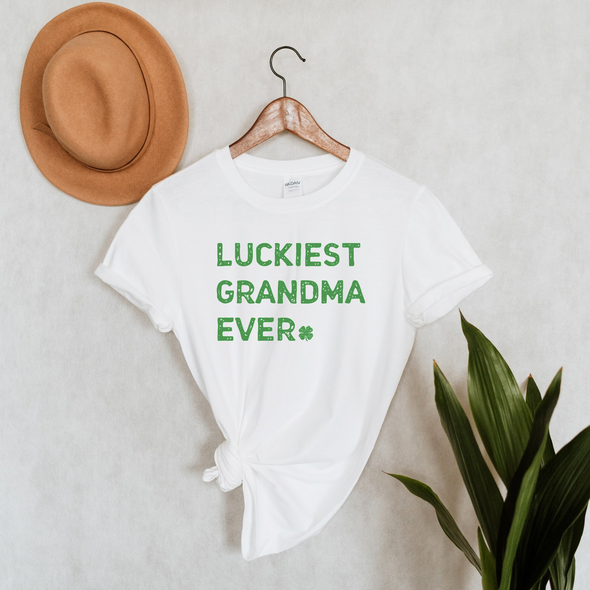 Luckiest Grandma Ever St. Patrick's Day T-Shirt