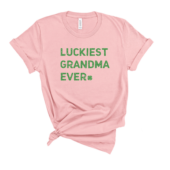 Luckiest Grandma Ever St. Patrick's Day T-Shirt