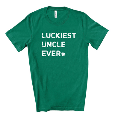 Luckiest Uncle Ever St. Patrick's Day T-Shirt