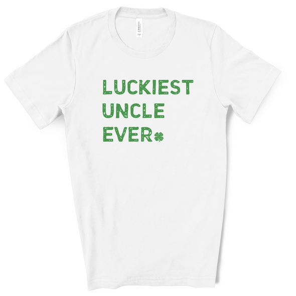 Luckiest Uncle Ever St. Patrick's Day T-Shirt