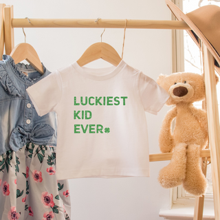 Luckiest Kid Ever St. Patrick's Day T-Shirt - Baby and Toddler