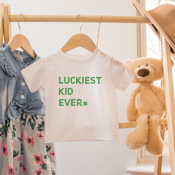 Luckiest Kid Ever St. Patrick's Day T-Shirt - Baby and Toddler