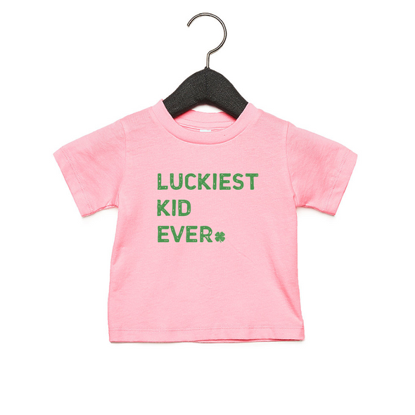 Luckiest Kid Ever St. Patrick's Day T-Shirt - Baby and Toddler