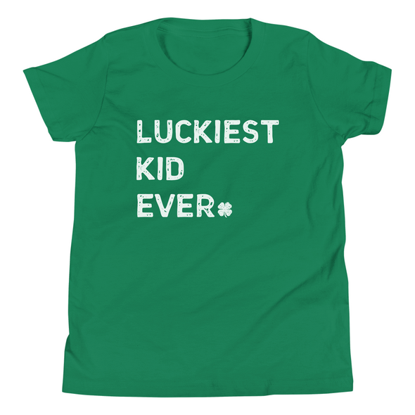 Luckiest Kid Ever St. Patrick's Day T-Shirt - Youth