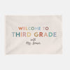 welcome to third grade customizable wall tapestry for teachers