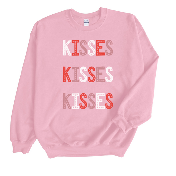 Kisses Valentine Sweatshirt