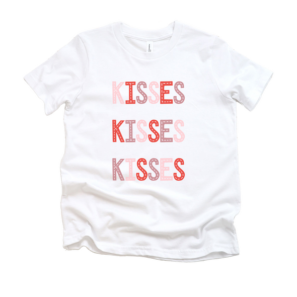 Kisses Valentine T-Shirt - Youth
