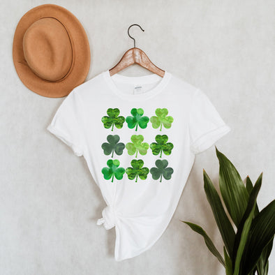 Watercolor Clover St. Patrick's Day T-Shirt