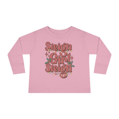 Sleigh Girl Sleigh - Toddler Long Sleeve Tee