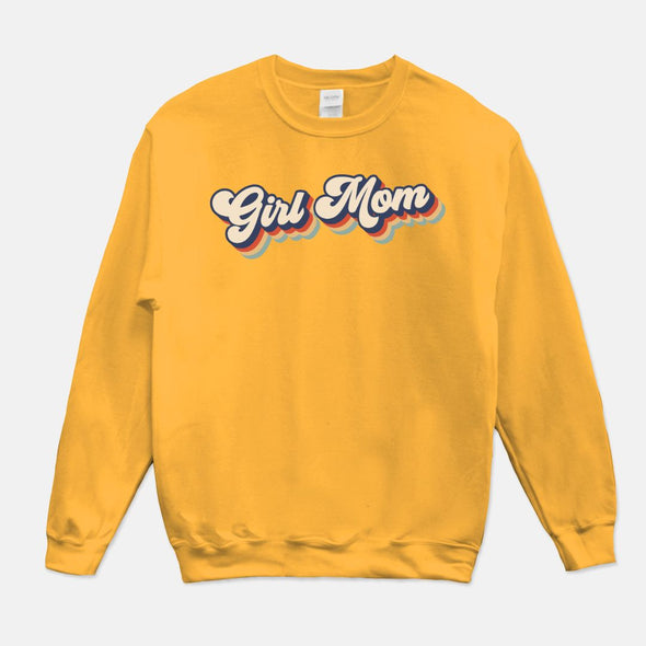 Girl Mom Retro Sweatshirt